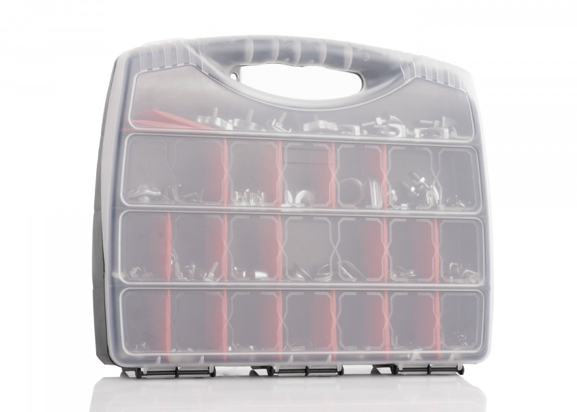 Купить WASI Wire Rope Accessories Assortment Case / 110 pieces / V4A 70480-bvs 7ft.ru в интернет магазине Семь Футов