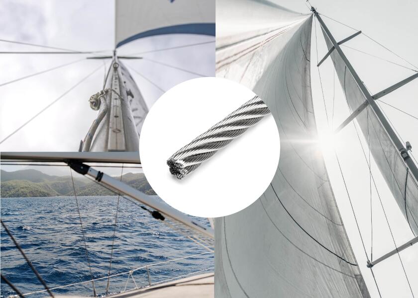 Купить Трос из нержавеющей стали 7x19 / Ø проволоки: 12 мм 11507-bvs 7ft.ru в интернет магазине Семь Футов