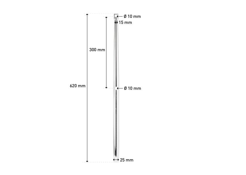 Купить Stanchion Tube, V4A / cylindrical head 11668-bvs 7ft.ru в интернет магазине Семь Футов
