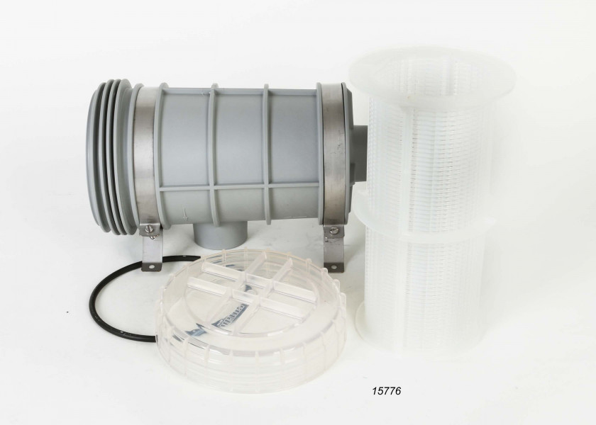 Купить Фильтр забортной воды Vetus FTR132038 205л/мин 297x185мм резьба 1"1/2 под шланг Ø38мм из серого пластика 7ft.ru в интернет магазине Семь Футов