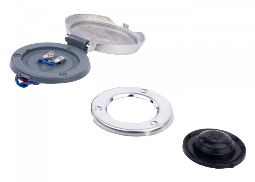Купить Ножной переключатель Inox Lofrans 636075 12 - 24 В 80 x 95 x 20 мм чёрный 7ft.ru в интернет магазине Семь Футов