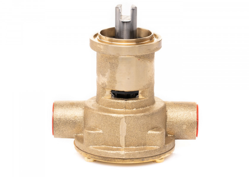 Купить Насос охлаждения двигателя Johnson Pump F35B-9 10-35157-3 вход/выход Ø16,6мм корпус из бронзы 7ft.ru в интернет магазине Семь Футов