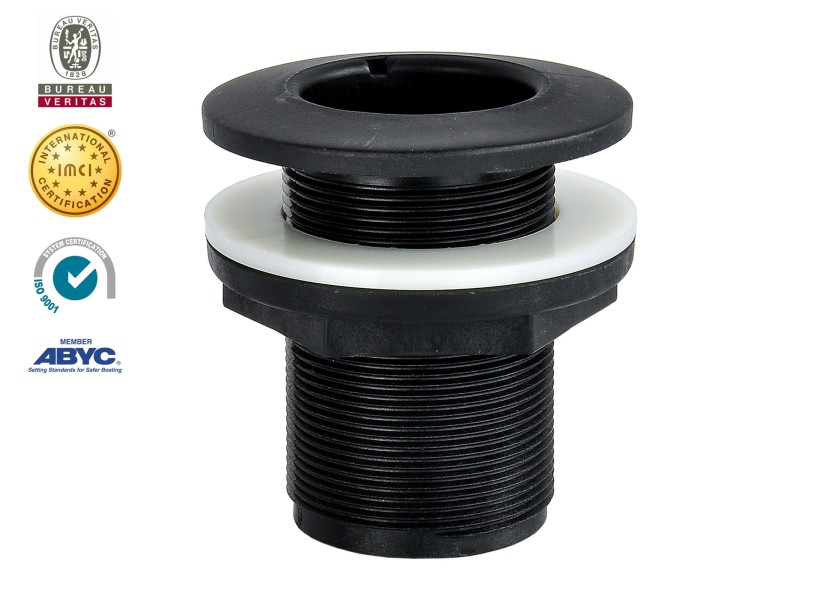 Купить Кингстон TruDesign Domed 90420 1"1/4 BSP Ø30мм из чёрного нейлона армированного стекловолокном 7ft.ru в интернет магазине Семь Футов