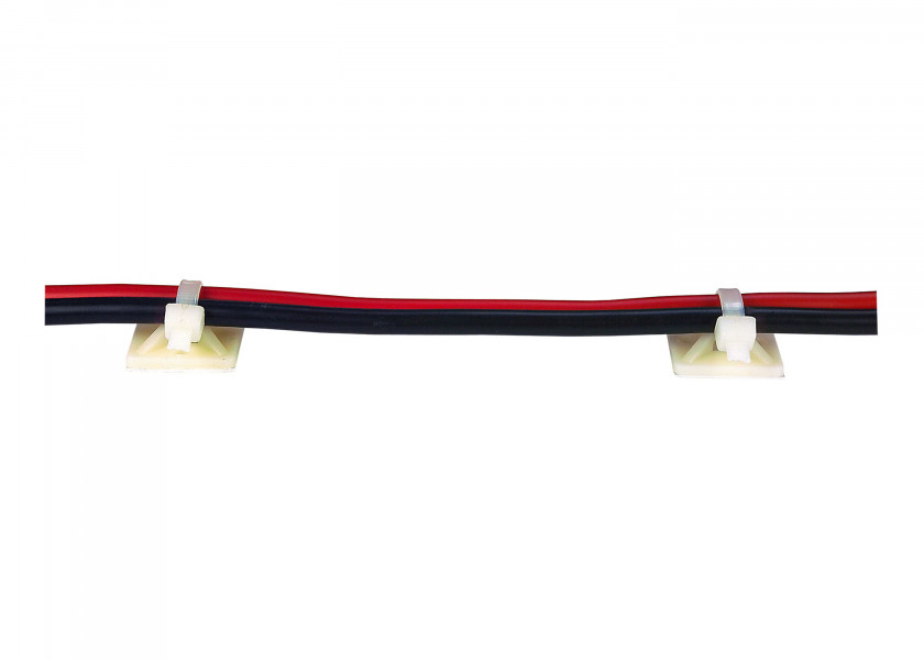 Купить Клейкие крепления для кабельных стяжек / Ширина: 25 мм 7ft.ru в интернет магазине Семь Футов