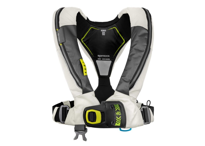 Купить Spinlock DW-LJH6D/ATW/HRS 6D 170N С установленным спасательным жилетом системы HRS Белая Tropic White 7ft.ru в интернет магазине Семь Футов