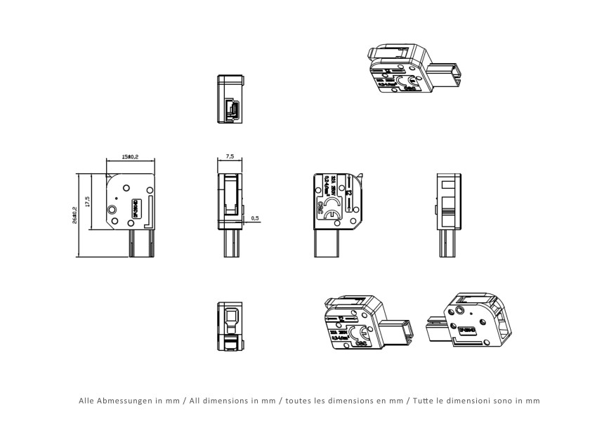 Купить SEATEC Modular Inline Connector / 0.2 - 4 mm2 / 5 pcs. 29753-bvs 7ft.ru в интернет магазине Семь Футов
