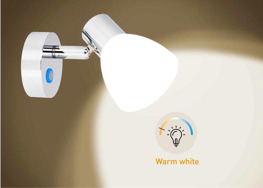 Купить SEATEC LED Reading Light with touch switch and USB-C charging port 31984-bvs 7ft.ru в интернет магазине Семь Футов