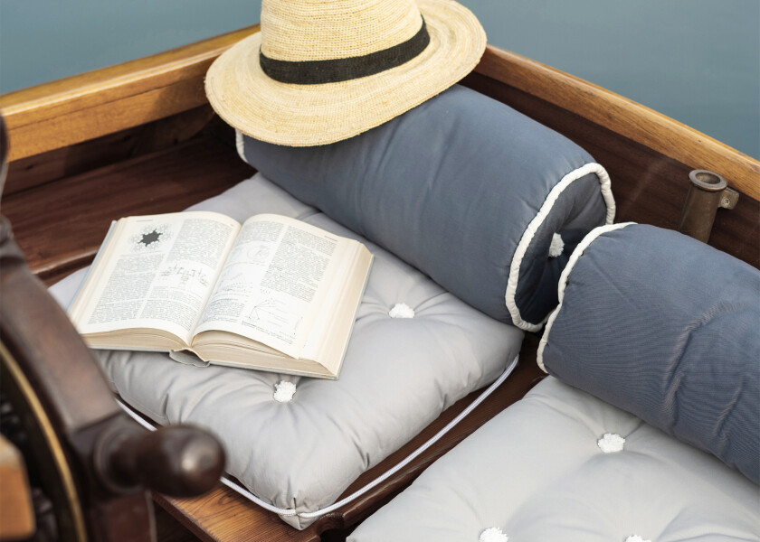 Купить Одинарная подушка Kapok / светло-серый 57266-bvs 7ft.ru в интернет магазине Семь Футов