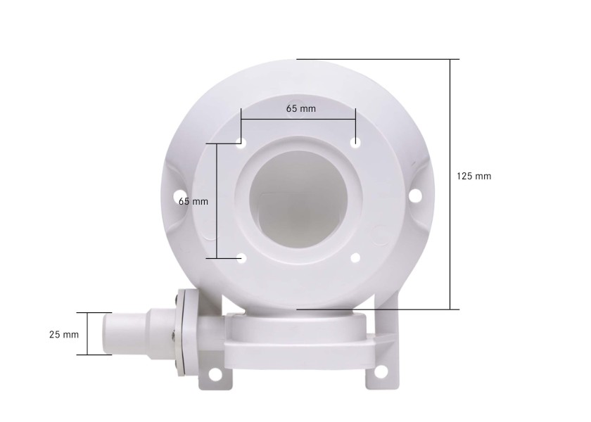 Купить Электрический туалет Johnson Pump Aqua-T Standard Electric Compact 80-47435-01 12В 430x345x390мм с центробежным насосом-мацератором белый 7ft.ru в интернет магазине Семь Футов