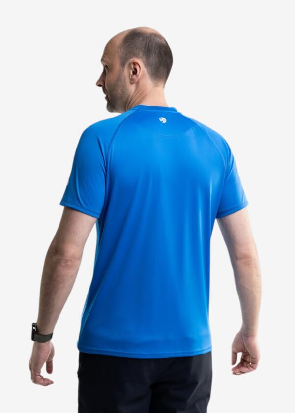 Купить GILL UV010-BLU56-XXL Мужская футболка UV TEC / приливно-синий / Размер одежды: XXL 7ft.ru в интернет магазине Семь Футов