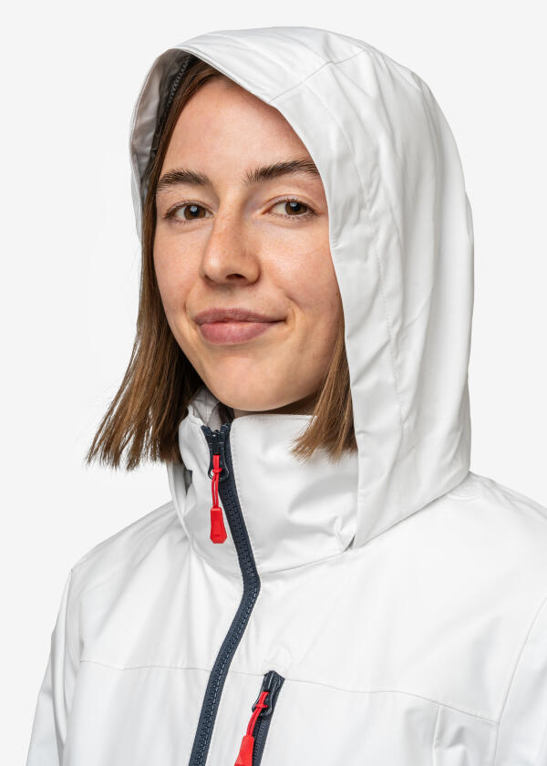 Купить Helly hansen 34448_001-l Куртка Crew Hooded 2.0 White 30x25x10 7ft.ru в интернет магазине Семь Футов