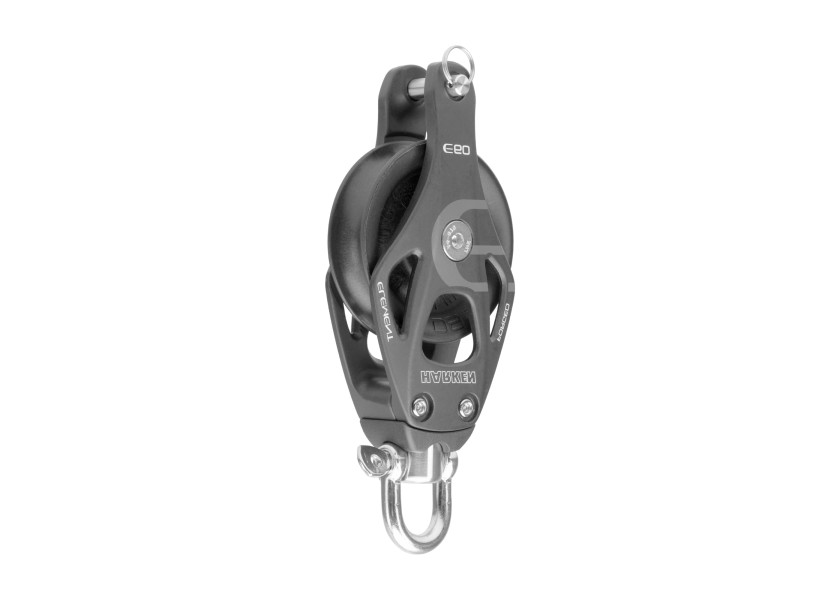Купить Harken 6261 Element Single Swivel Block 60 mm With Becket Черный Black / Silver 7ft.ru в интернет магазине Семь Футов