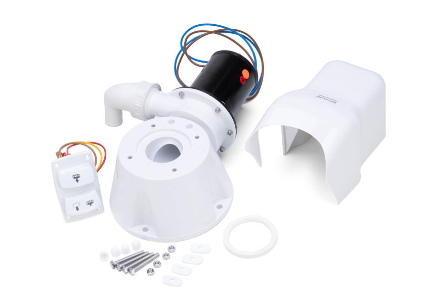Купить Основание унитаза  Johnson Pump Aqua-T 81-47240-01 12В для унитазов с электроприводом 7ft.ru в интернет магазине Семь Футов