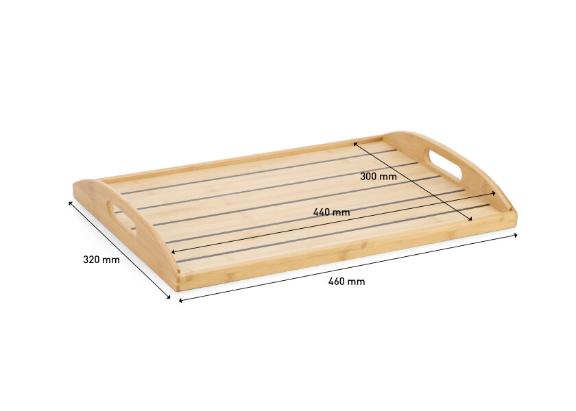 Купить PLASTIMO Bamboo Food and Drinks Tray / deck effect 31647-bvs 7ft.ru в интернет магазине Семь Футов
