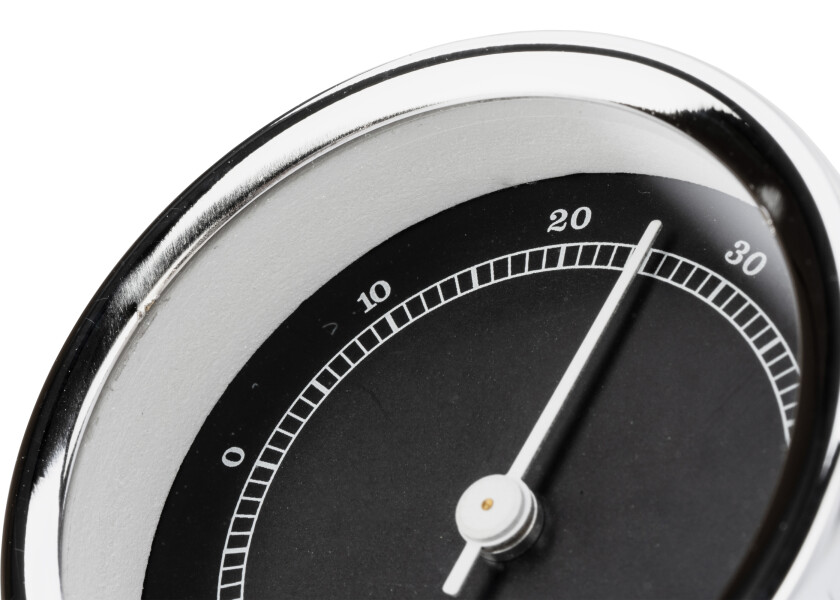 Купить Термометр судовой Autonautic instrumental Minor TE72C 72x39мм серебристый/черный из хромированной латуни 7ft.ru в интернет магазине Семь Футов