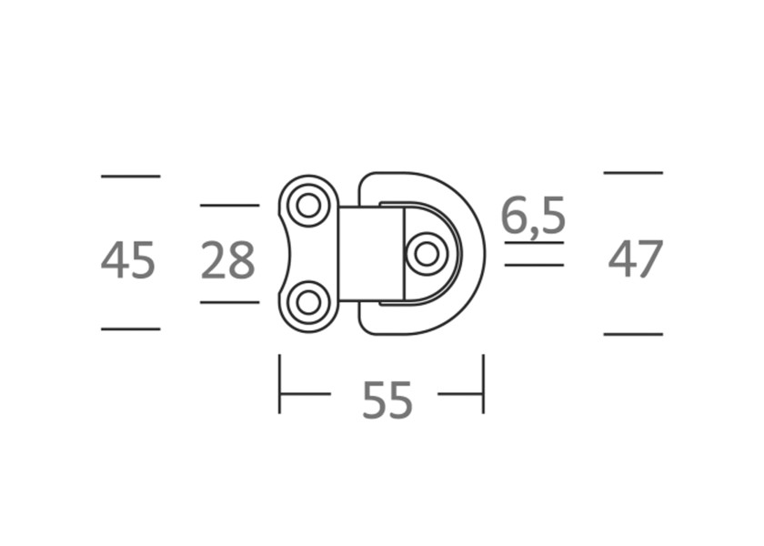 Купить PETERSEN Folding Pad Eyes 19122-bvs 7ft.ru в интернет магазине Семь Футов