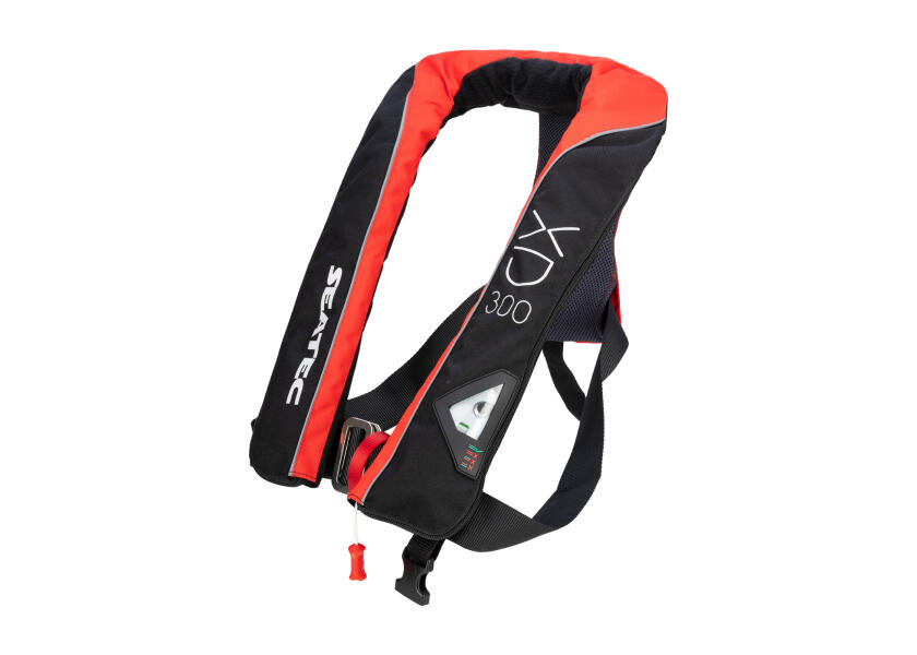 Купить SEATEC Спасательный жилет XD300 / красный/черный / вкл. спасательный круг 7ft.ru в интернет магазине Семь Футов