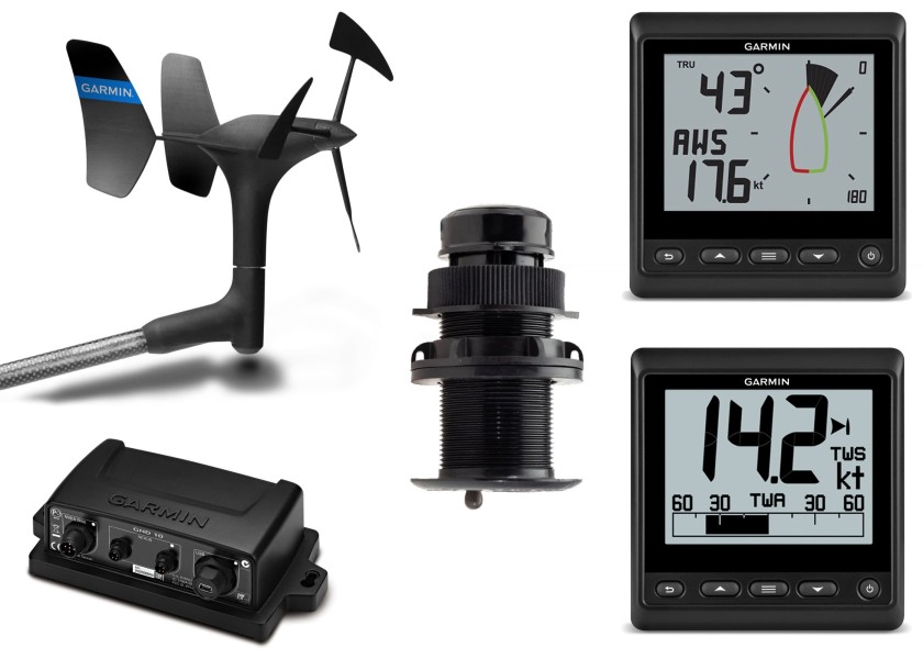 Купить Garmin 010-01248-70 Проводной преобразователь GNX™ Sail Черный Black 7ft.ru в интернет магазине Семь Футов