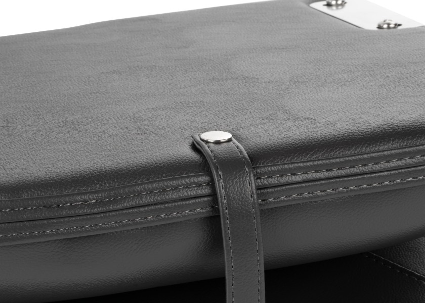 Купить Складное судовое кресло Vetus V-quipment First Mate CHFSD 480 x 450 x 400 мм серое со светло-серыми швами поставляется без стойки 7ft.ru в интернет магазине Семь Футов