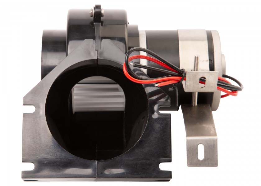 Купить Вытяжной вентилятор Vetus VENT7624A 186x157x168мм 24В 4А 4м3/мин для шланга Ø76мм для машинного отделения, гальюна, камбуза 7ft.ru в интернет магазине Семь Футов