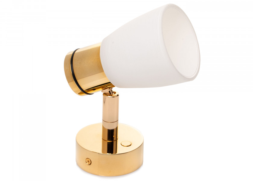 Купить PREBIT R1-1 LED Surface-Mounted Light / polished gold, chalk-white glass 25897-bvs 7ft.ru в интернет магазине Семь Футов