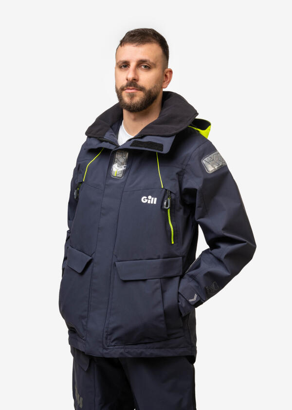 Купить Gill OS26J-NAV06-M Куртка OS2 Offshore Голубой  Navy M 7ft.ru в интернет магазине Семь Футов