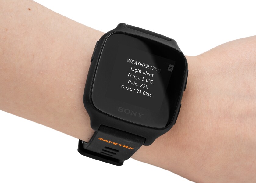 Купить SafeTrx Active Search & Rescue Watch и SMRT ALERT Аварийный маяк AIS MOB 7ft.ru в интернет магазине Семь Футов