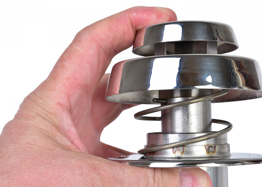 Купить Коаксиальный палубный выхлопной патрубок Wallas 2460 7ft.ru в интернет магазине Семь Футов