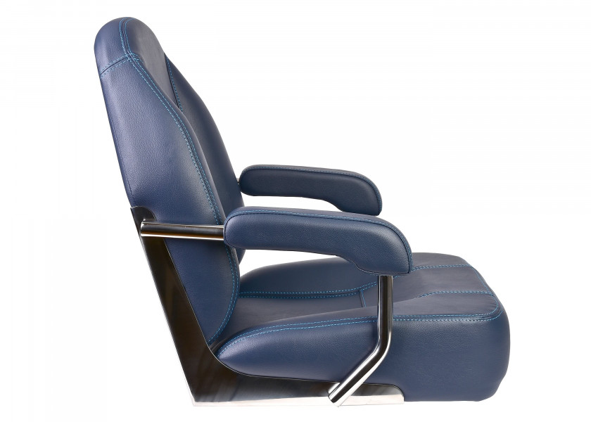 Купить Судовое кресло Vetus V-quipment Master CHFASB 690 x 630 x 595 мм синее поставляется без стойки 7ft.ru в интернет магазине Семь Футов