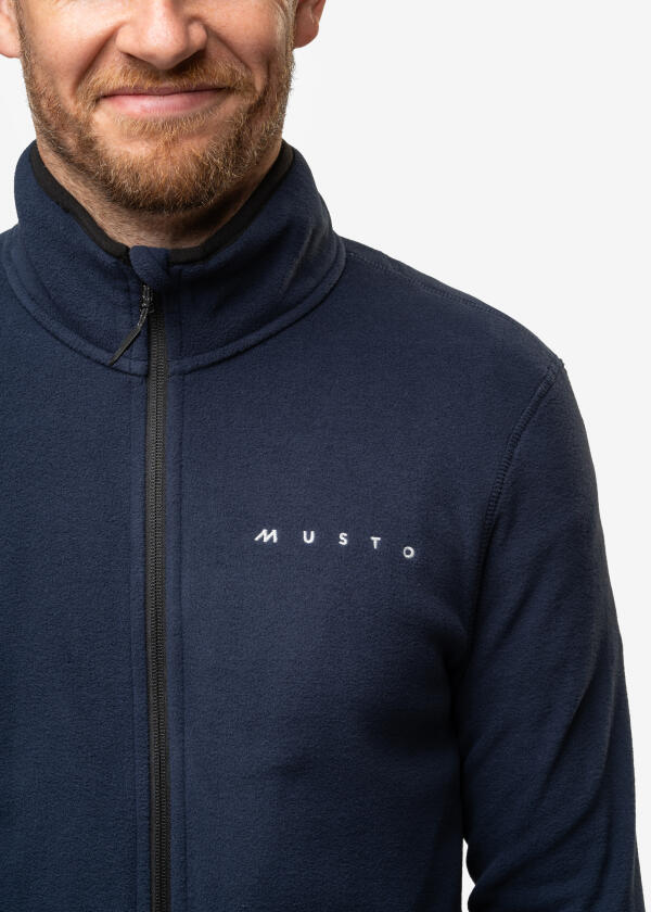 Купить MUSTO 84161_597-XL Мужской Evo Polartec 100г флис / темно-синий / Размер одежды: XL 7ft.ru в интернет магазине Семь Футов