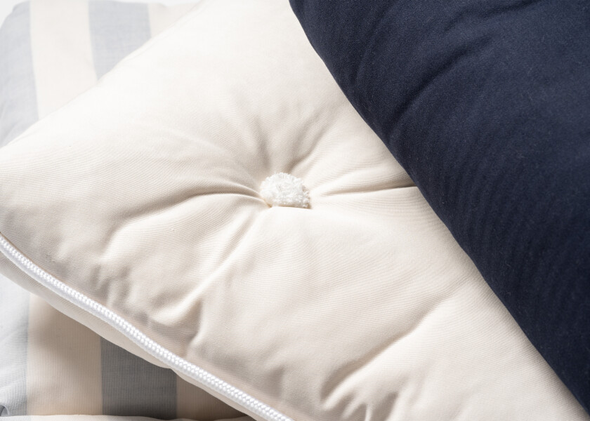 Купить Kapok Double Cushion / cream white 57244-bvs 7ft.ru в интернет магазине Семь Футов