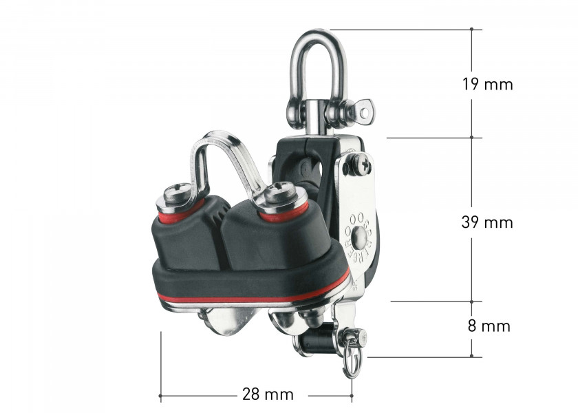 Купить SPRENGER S Block with Swivel, Becket and Clamp / 8 mm / plain bearing 44344-bvs 7ft.ru в интернет магазине Семь Футов