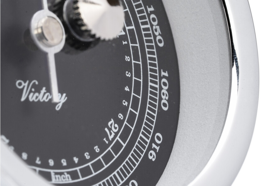 Купить Барометр судовой Autonautic instrumental Minor BE72C 72x39мм серебристый/черный из хромированной латуни 7ft.ru в интернет магазине Семь Футов