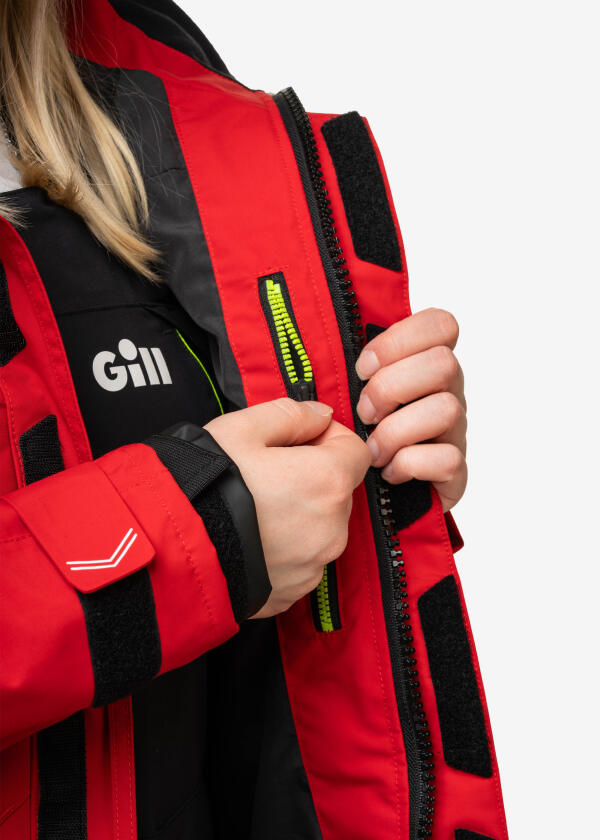 Купить GILL OS26JW-RED01-18 Женская оффшорная куртка OS2 / красный / Размер одежды: 44 7ft.ru в интернет магазине Семь Футов