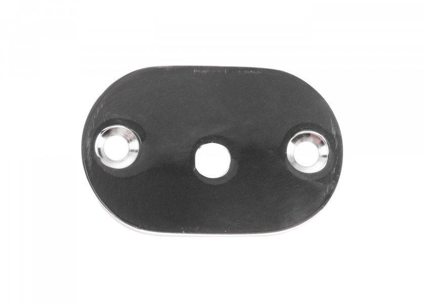 Купить Фронтальная монтажная пластина овальная Roca 425073 для ручек 25 мм 7ft.ru в интернет магазине Семь Футов