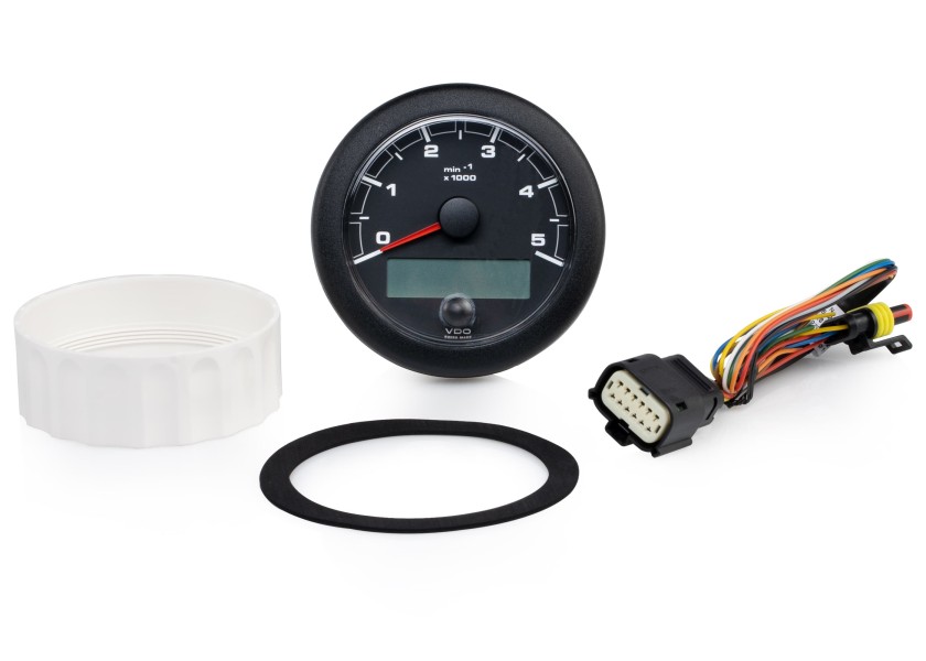Купить VDO Oceanlink Master Tachometer / 5000 RPM / 85 mm / black 27158-bvs 7ft.ru в интернет магазине Семь Футов