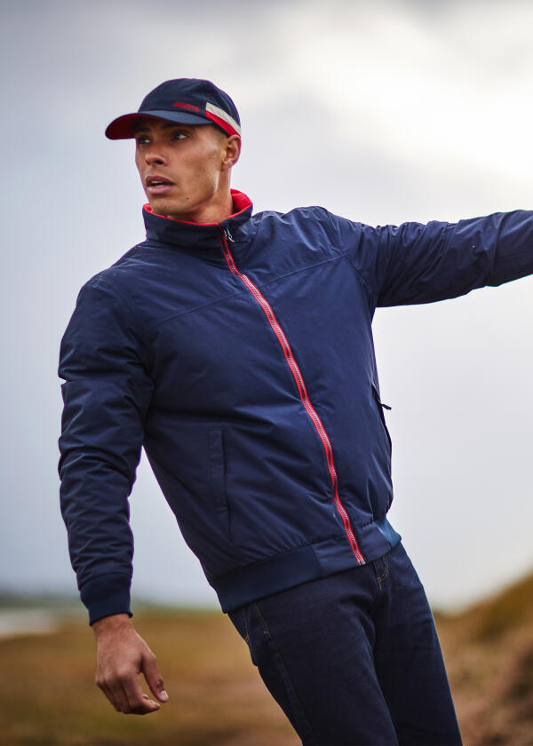 Купить MUSTO 82282_597-L SNUG BLOUSON 2.0 Функциональная куртка / темно-синий/красный / Размер одежды: L 7ft.ru в интернет магазине Семь Футов