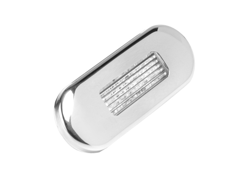 Купить Светильник врезной водонепроницаемый LED Hella Marine 2XT 959 680-811 10-33В 0,5Вт полированный корпус белый свет 7ft.ru в интернет магазине Семь Футов