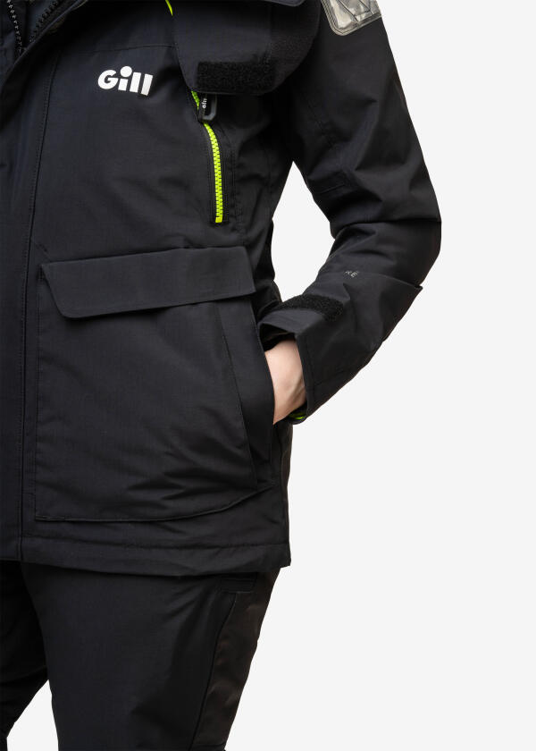 Купить GILL OS26JW-BLK01-18 Женская куртка OS2 Offshore / черный / Размер одежды: 44 7ft.ru в интернет магазине Семь Футов