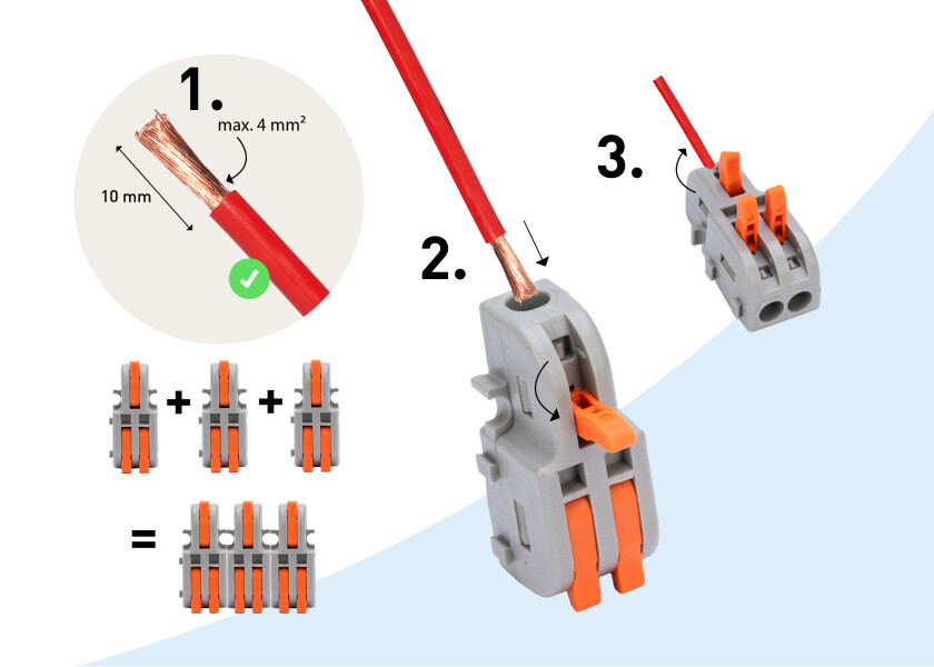 Купить SEATEC Modular Connector 1 input 2 outputs / 0.2 – 4 mm2 / 5 pcs. 29751-bvs 7ft.ru в интернет магазине Семь Футов