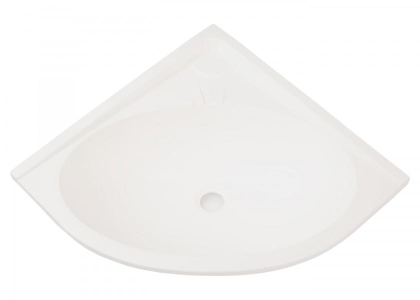 Купить Раковина угловая из белого пластика Plastimo 17449 470х330 мм 7ft.ru в интернет магазине Семь Футов