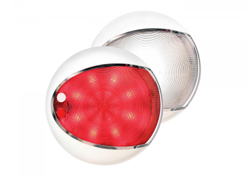 Купить Светильник накладной водонепроницаемый Hella Marine EuroLed 130 Touch 2JA 959 950-121 9-33В 4Вт белый корпус белый/красный свет 7ft.ru в интернет магазине Семь Футов