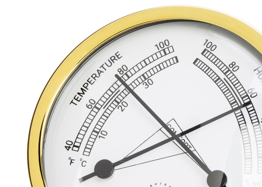 Купить AUTONAUTIC ATLANTIC 95 Thermo and Hygrometer / gold-plated 50944-bvs 7ft.ru в интернет магазине Семь Футов