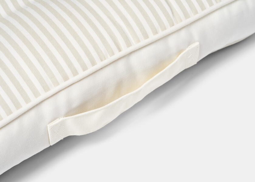 Купить Kapok Deck Cushion / light grey / thin stripes 57376-bvs 7ft.ru в интернет магазине Семь Футов
