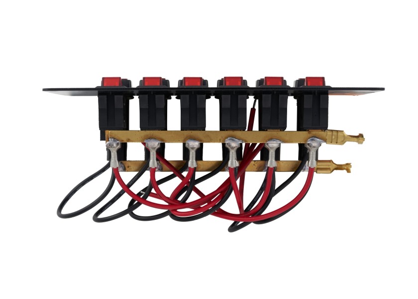Купить Switch Panel / 6 switches / horizontal 10165-bvs 7ft.ru в интернет магазине Семь Футов