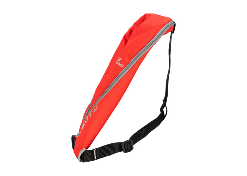 Купить Ручной надувной спасательный жилет Plastimo Pilot165 66781 165N 40кг из нейлона красный 7ft.ru в интернет магазине Семь Футов