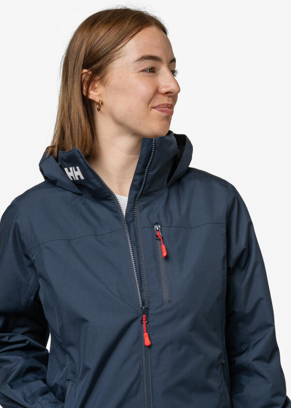 Купить Helly hansen 34447_597-l Куртка Crew Hooded Midl 2.0 Navy 30x25x10 7ft.ru в интернет магазине Семь Футов