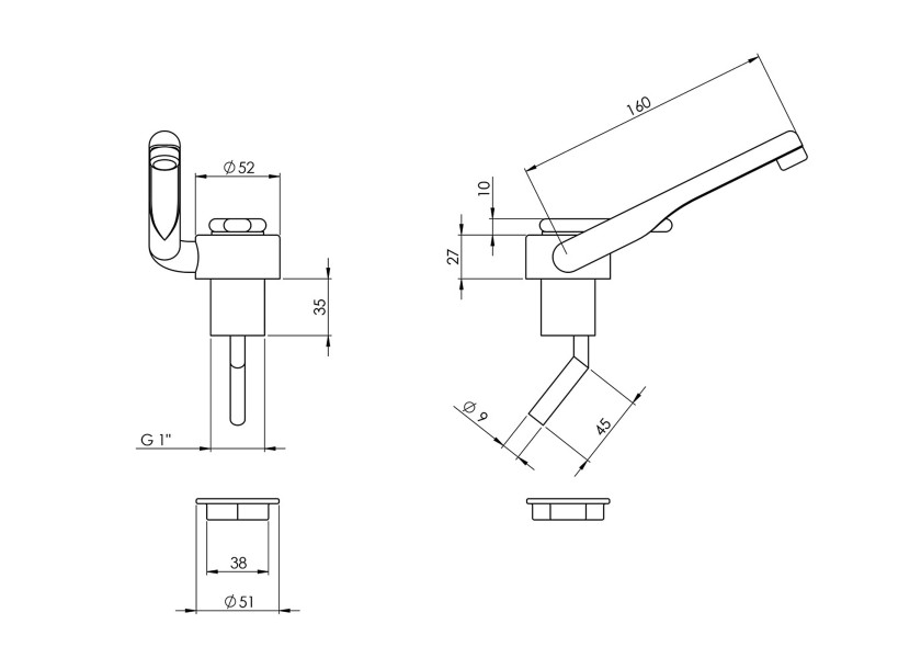 Купить CAN STEEL RB1487 Складной кран / холодная вода 25519-bvs 7ft.ru в интернет магазине Семь Футов