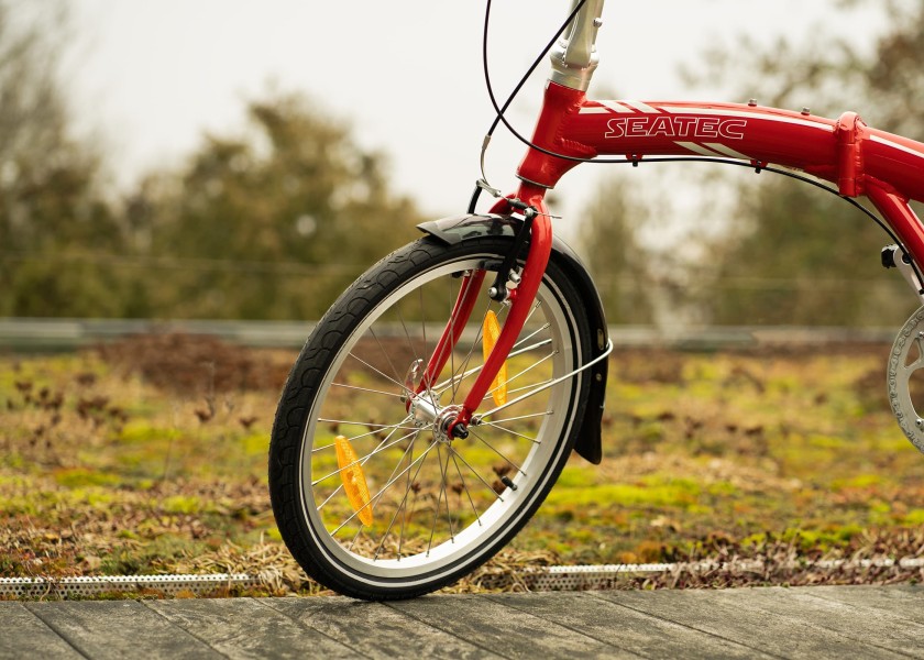 Купить SEATEC MARIN Aluminium Compact Folding Bike / 20 inch / red 86182-bvs 7ft.ru в интернет магазине Семь Футов