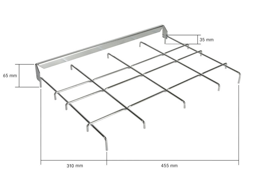 Купить TECHIMPEX Outer grid for gas oven XL 36656-bvs 7ft.ru в интернет магазине Семь Футов